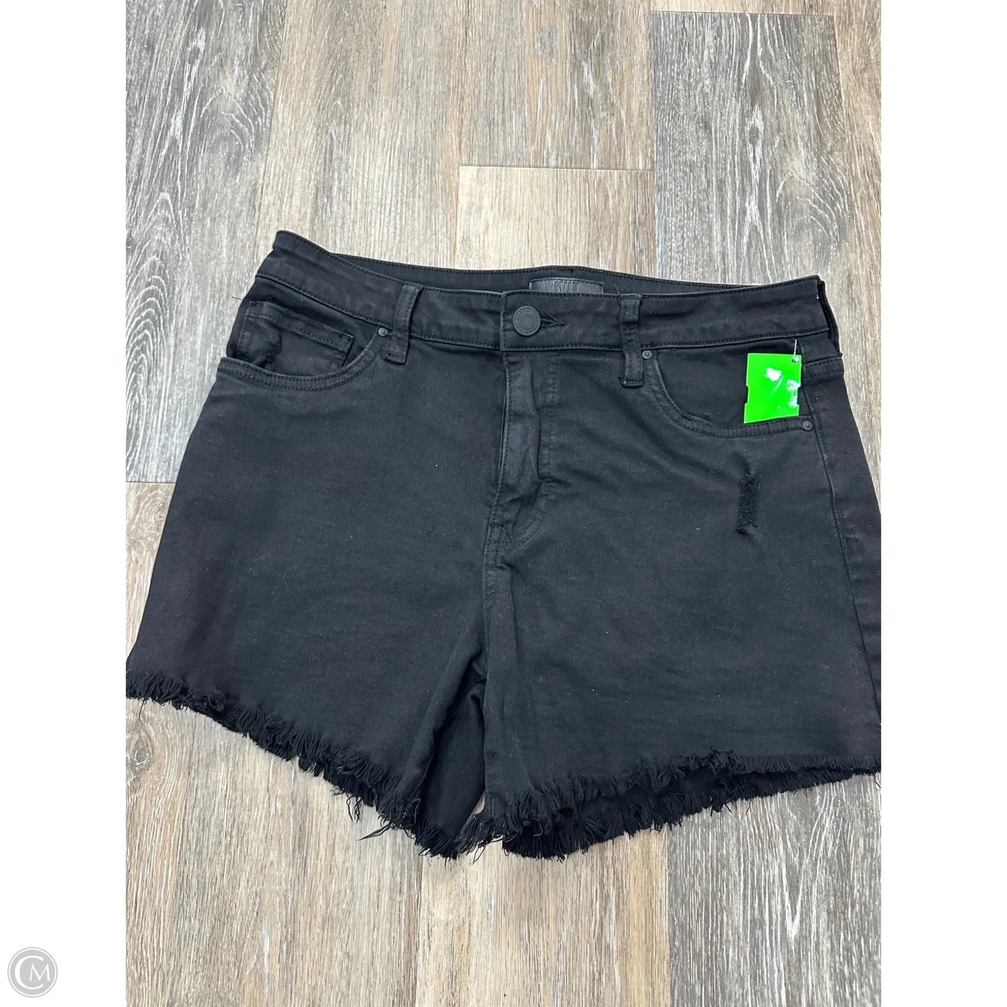 Shorts By Kut In Black Denim, Size: 4