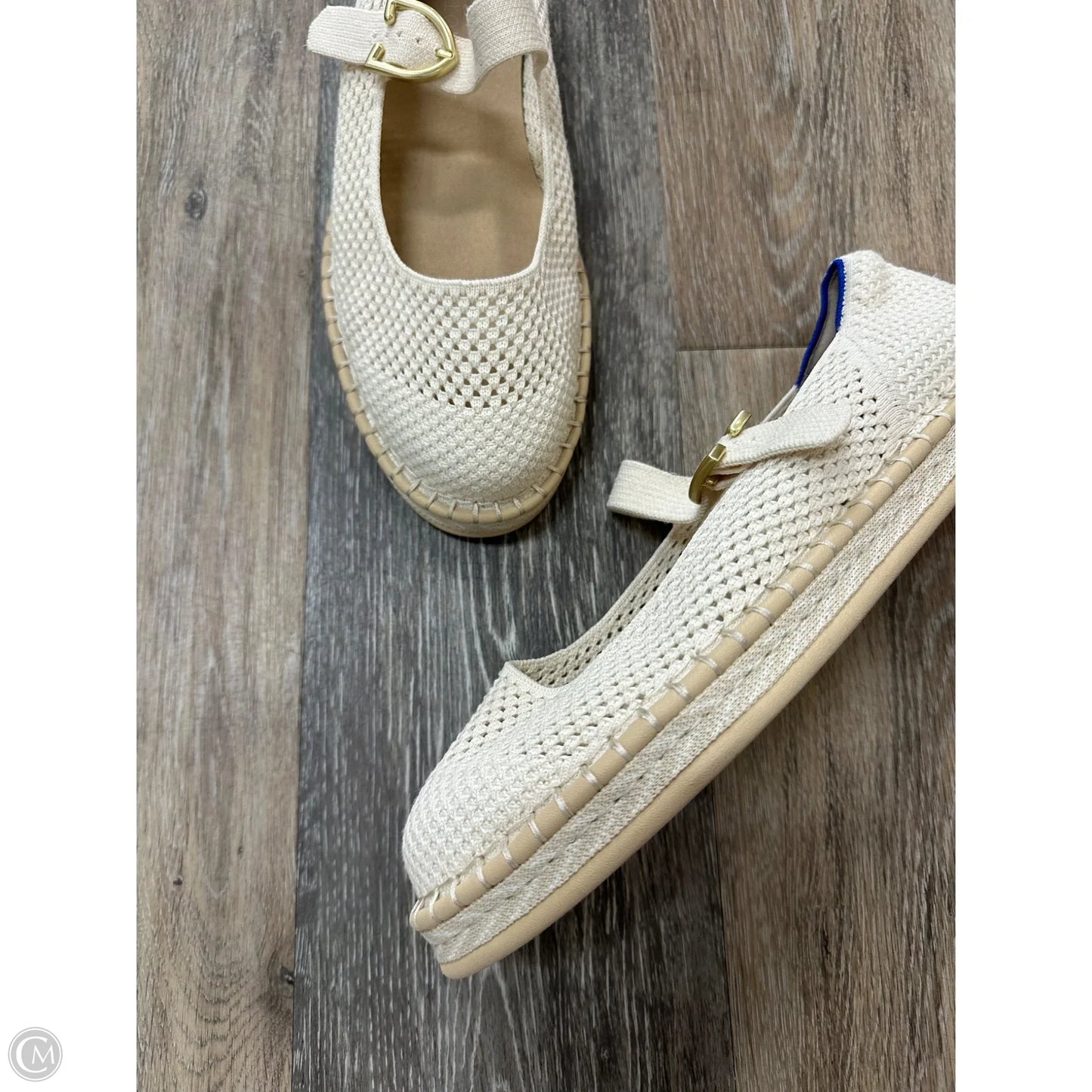 Shoes Flats By Rothys In Cream, Size: 11.5