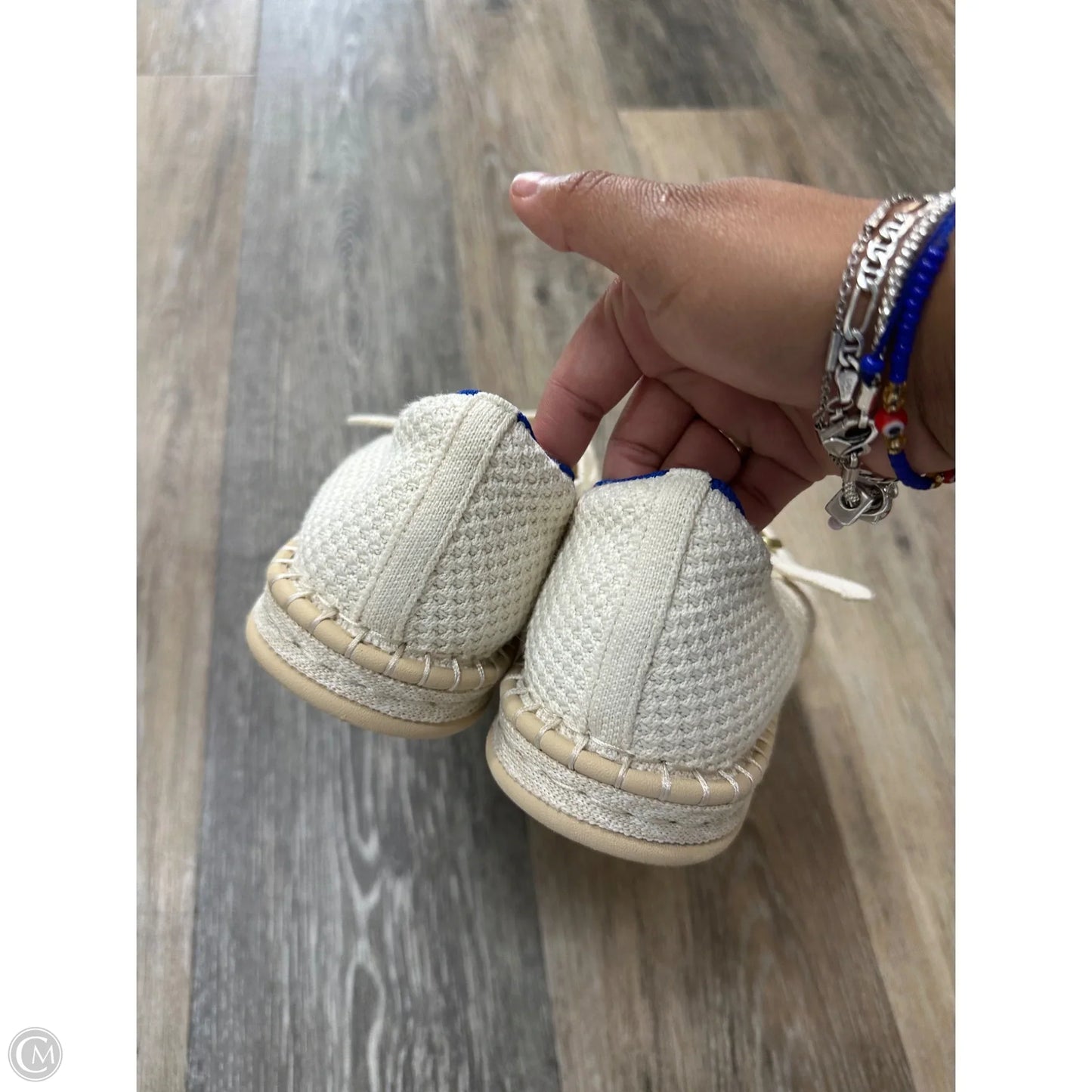 Shoes Flats By Rothys In Cream, Size: 11.5