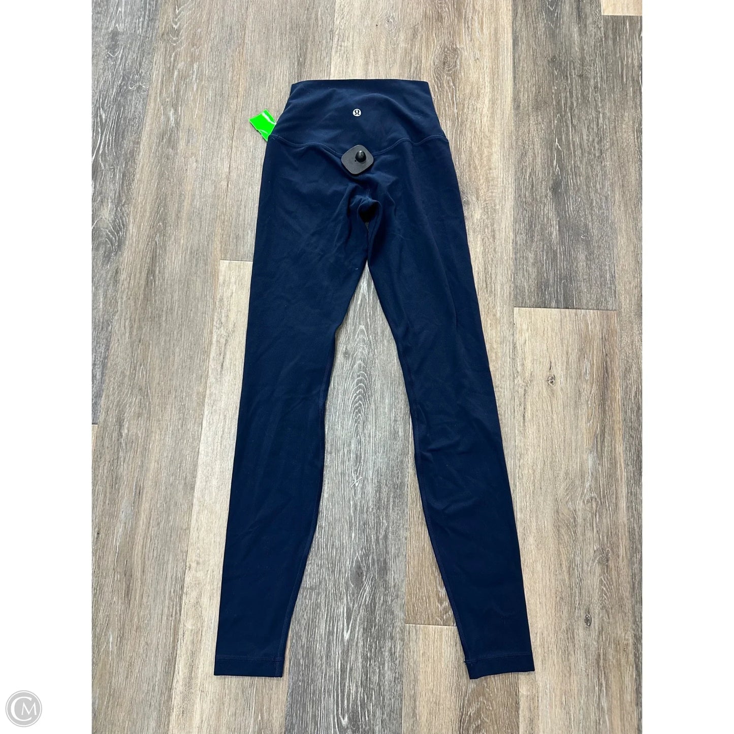 Athletic Leggings By Lululemon In Navy, Size: 2