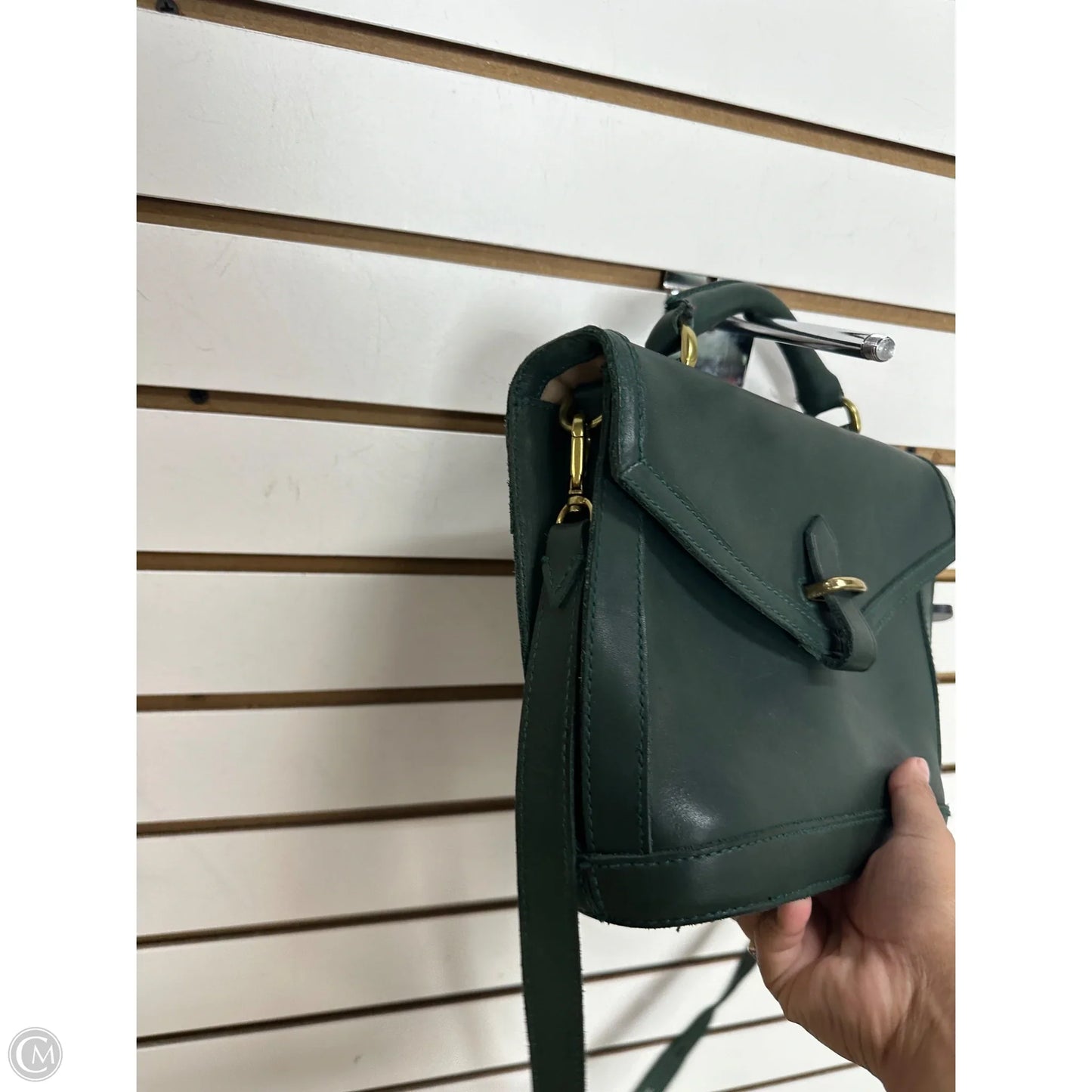 Crossbody Leather By Madewell, Size: Small