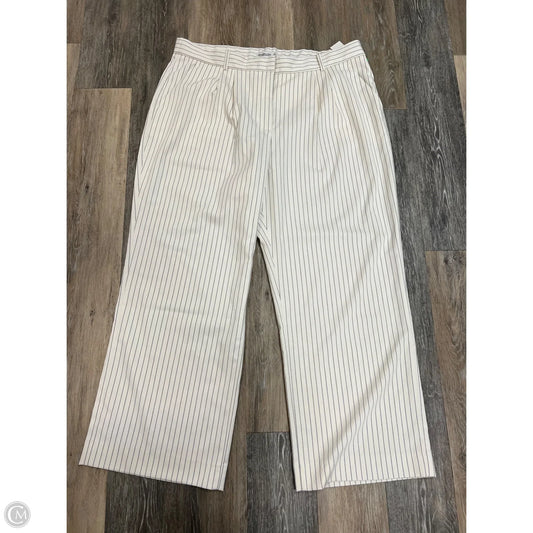 Pants Dress By Abercrombie And Fitch In Striped Pattern, Size: 18