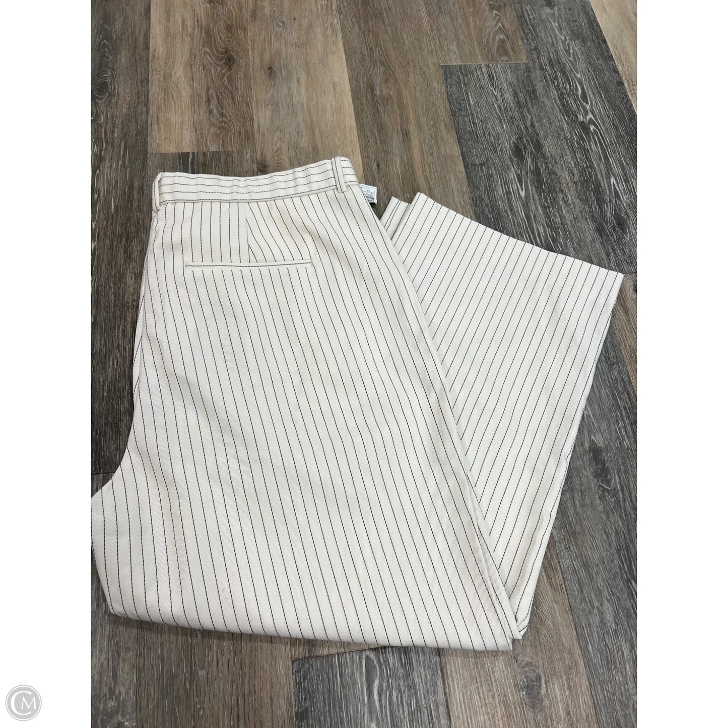 Pants Dress By Abercrombie And Fitch In Striped Pattern, Size: 18