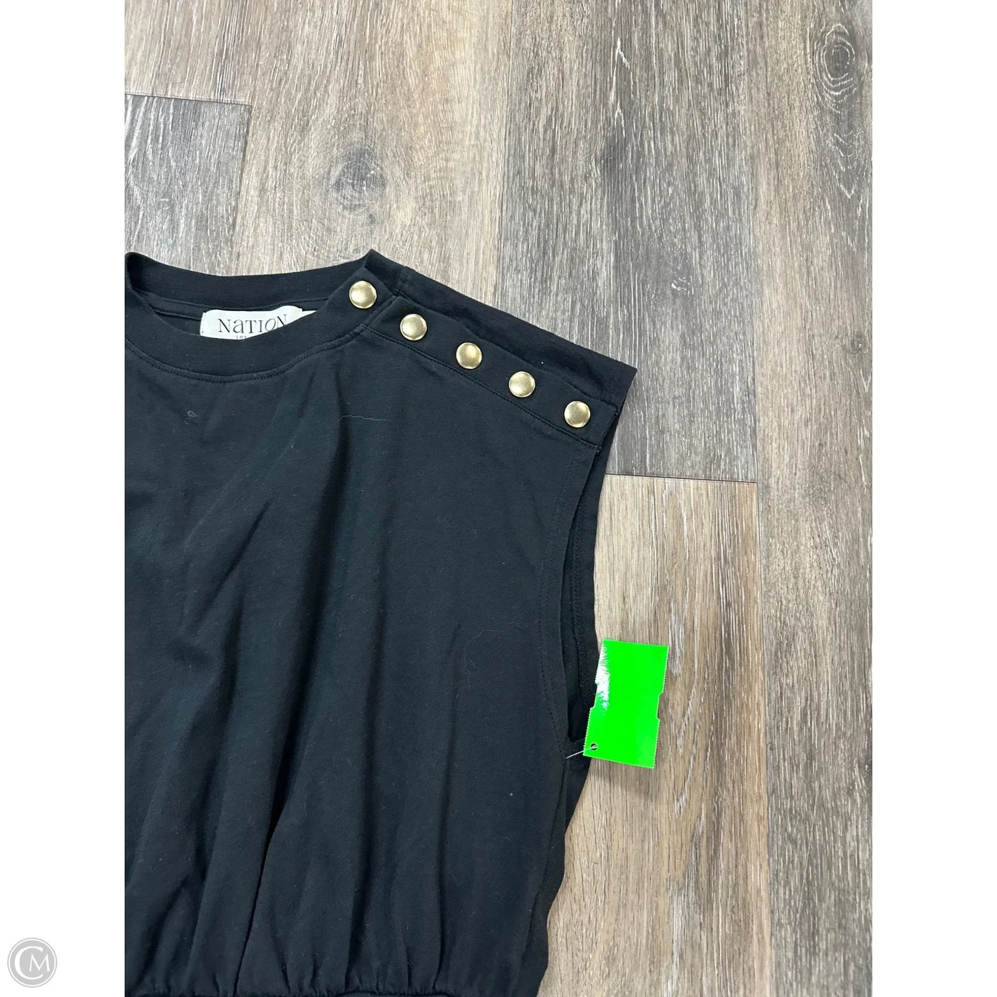 Top Sleeveless By Nation In Black, Size: Xs