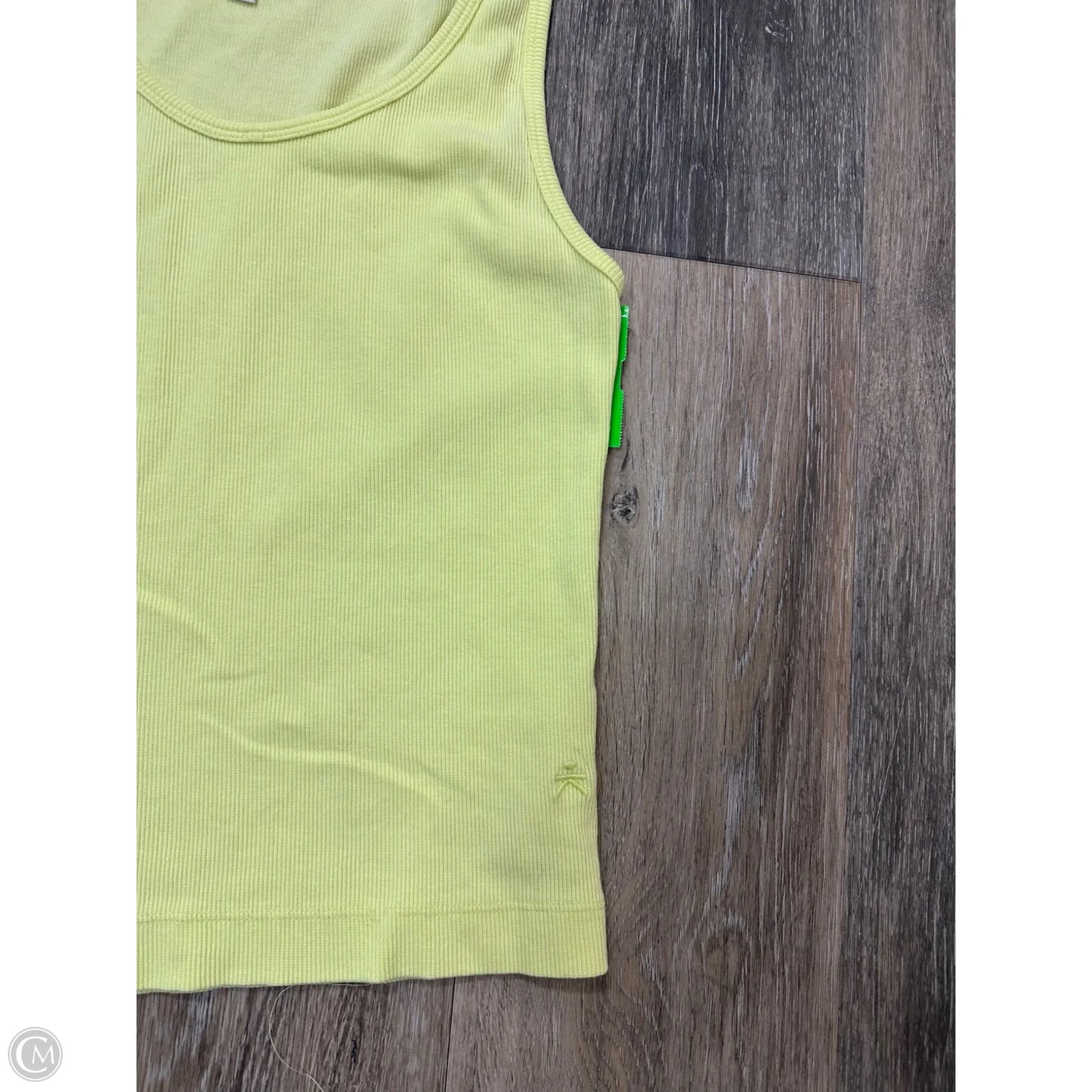 Tank Top By Known Supply In Yellow, Size: S