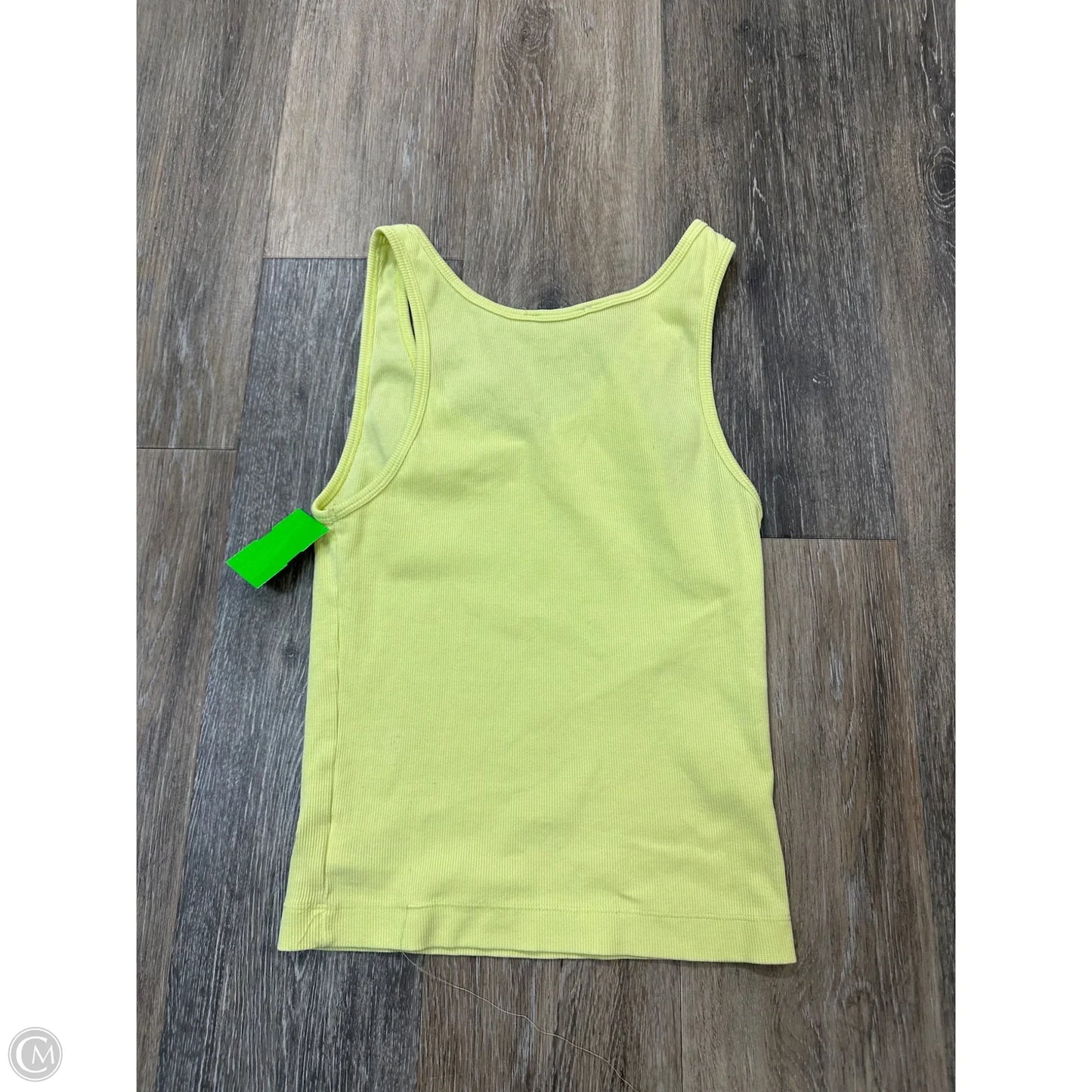 Tank Top By Known Supply In Yellow, Size: S