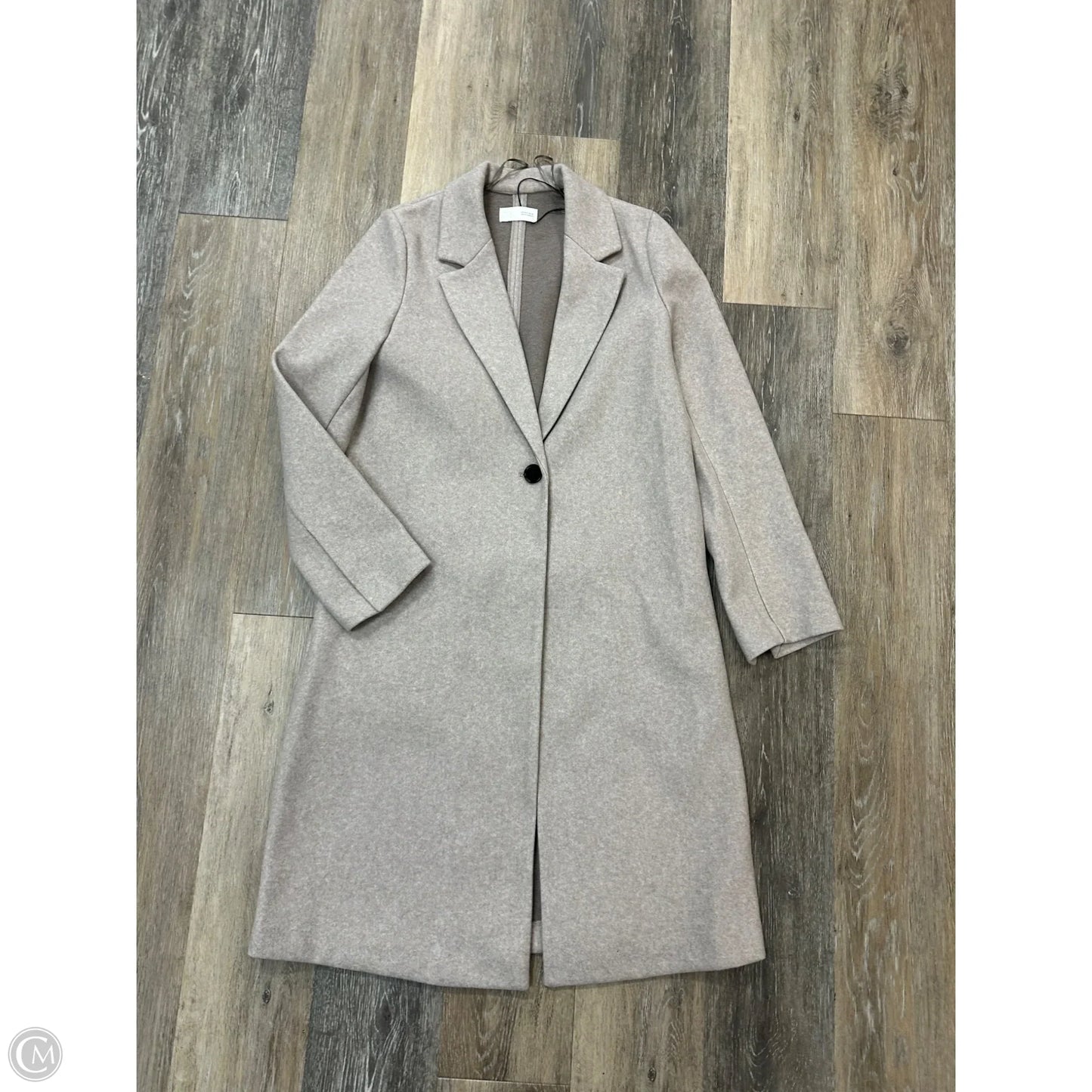 Coat Trench Coat By Zara In Beige, Size: S
