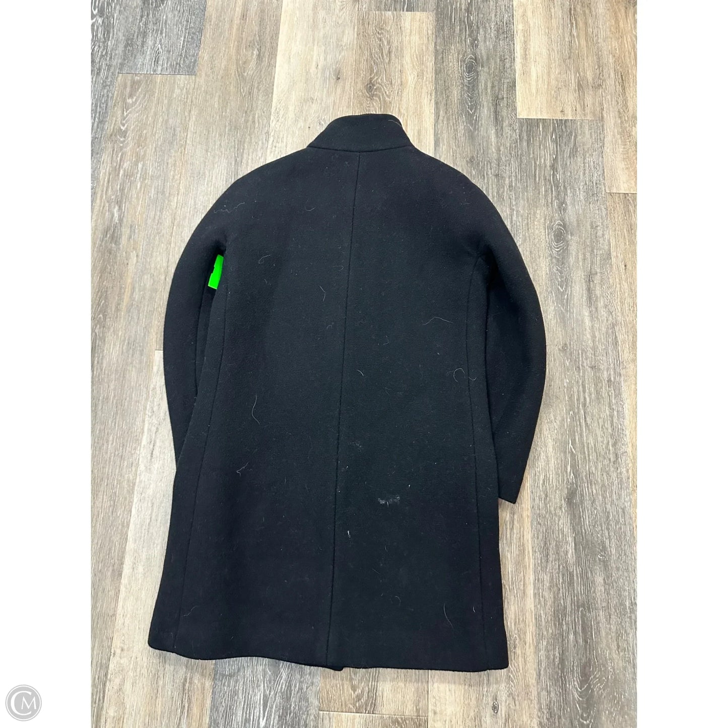 Coat Peacoat By J. Crew In Black, Size: 0p