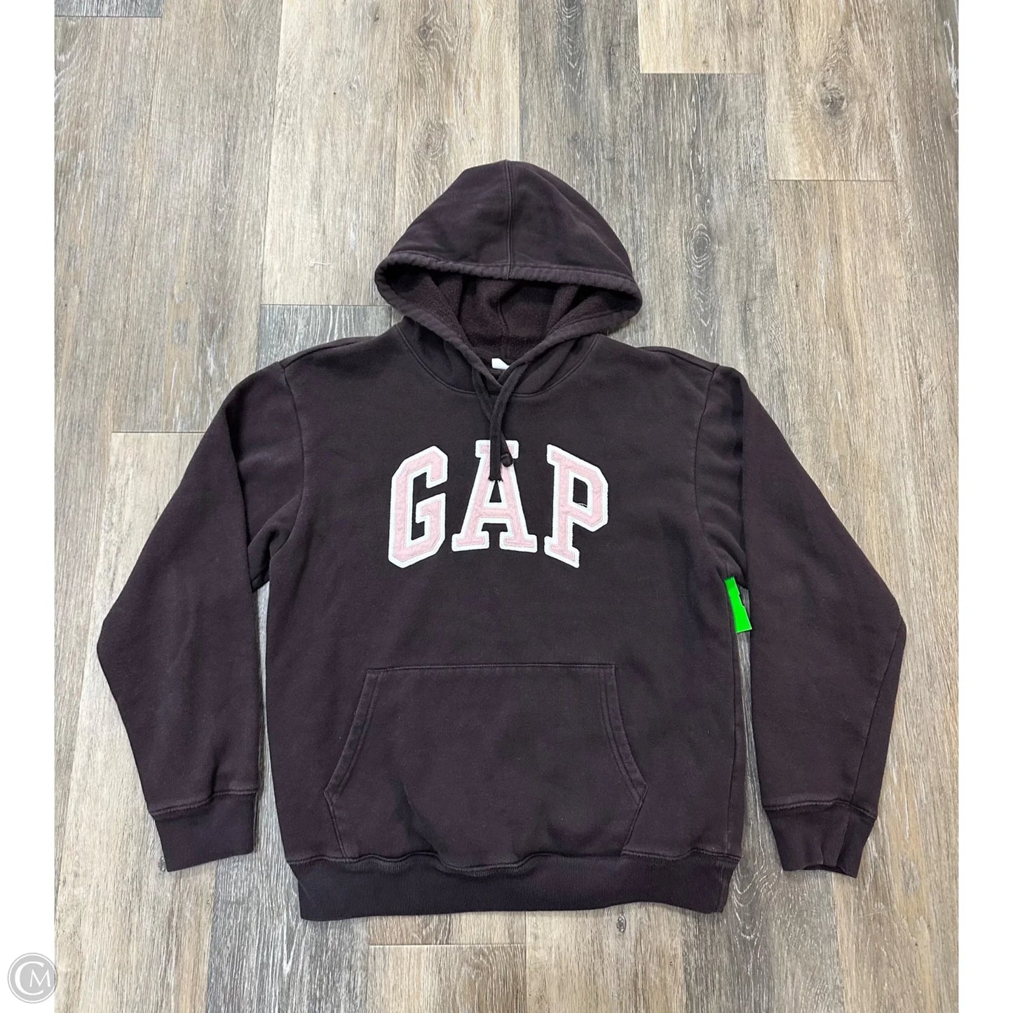 Sweatshirt Hoodie By Gap In Brown, Size: S