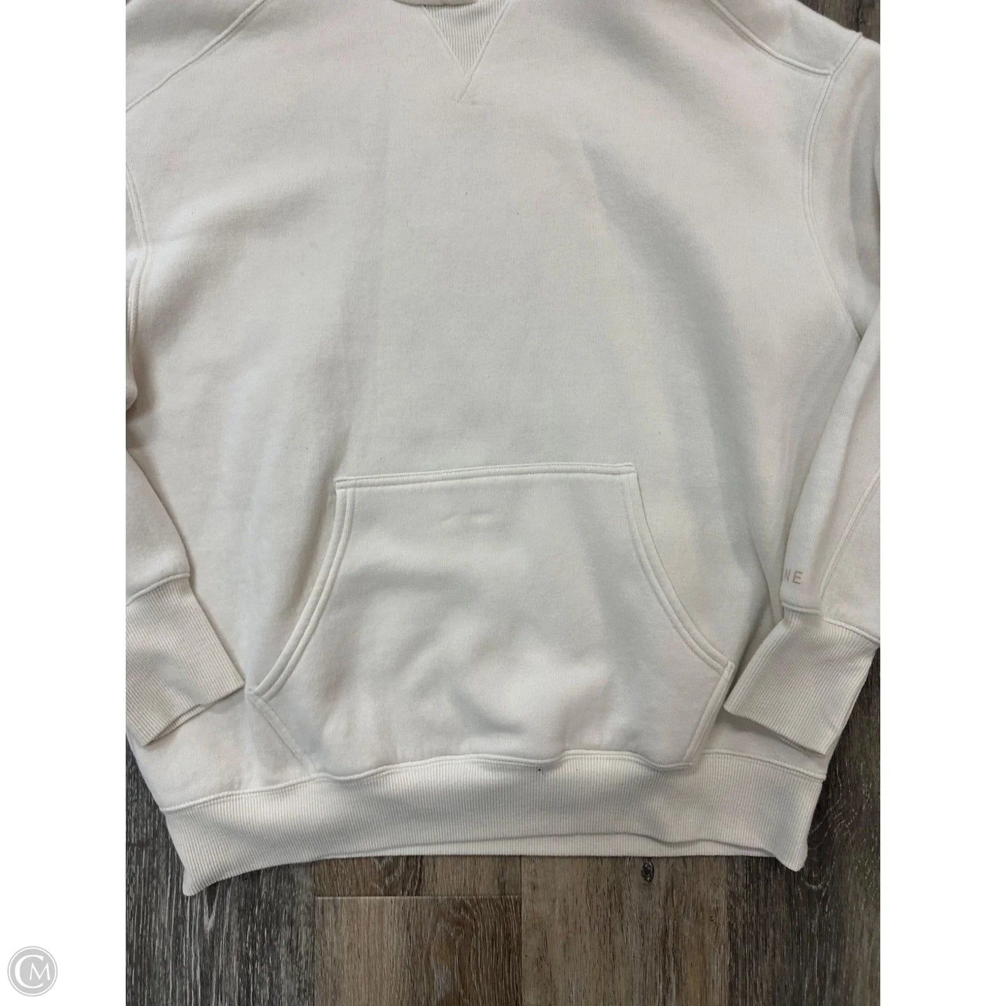 Sweatshirt Hoodie By Aerie In Cream, Size: S