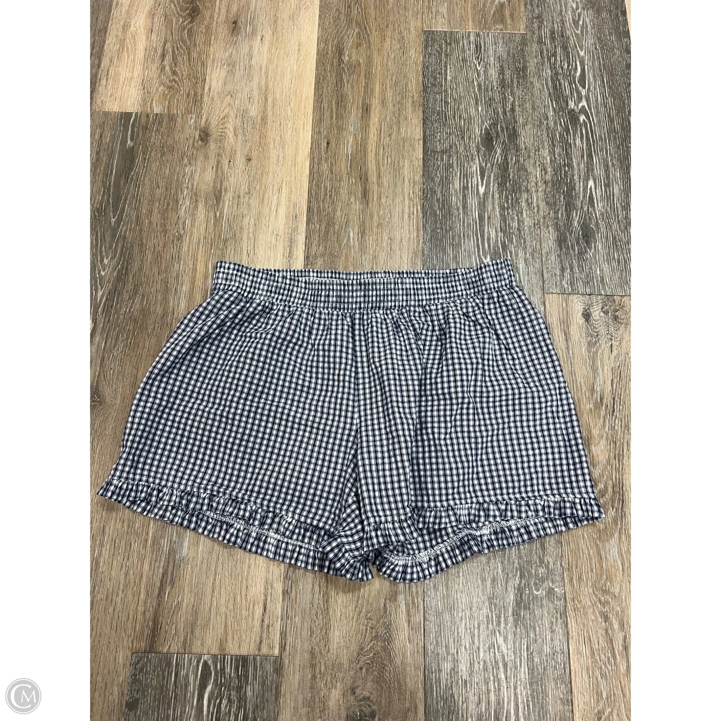 Shorts By SONDERHAUS In Blue & White, Size: Xs