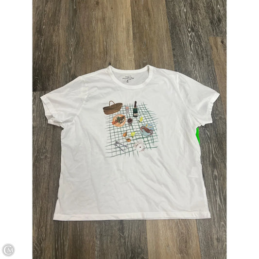 -Top Short Sleeve By Abercrombie And Fitch In Multi-colored, Size: M