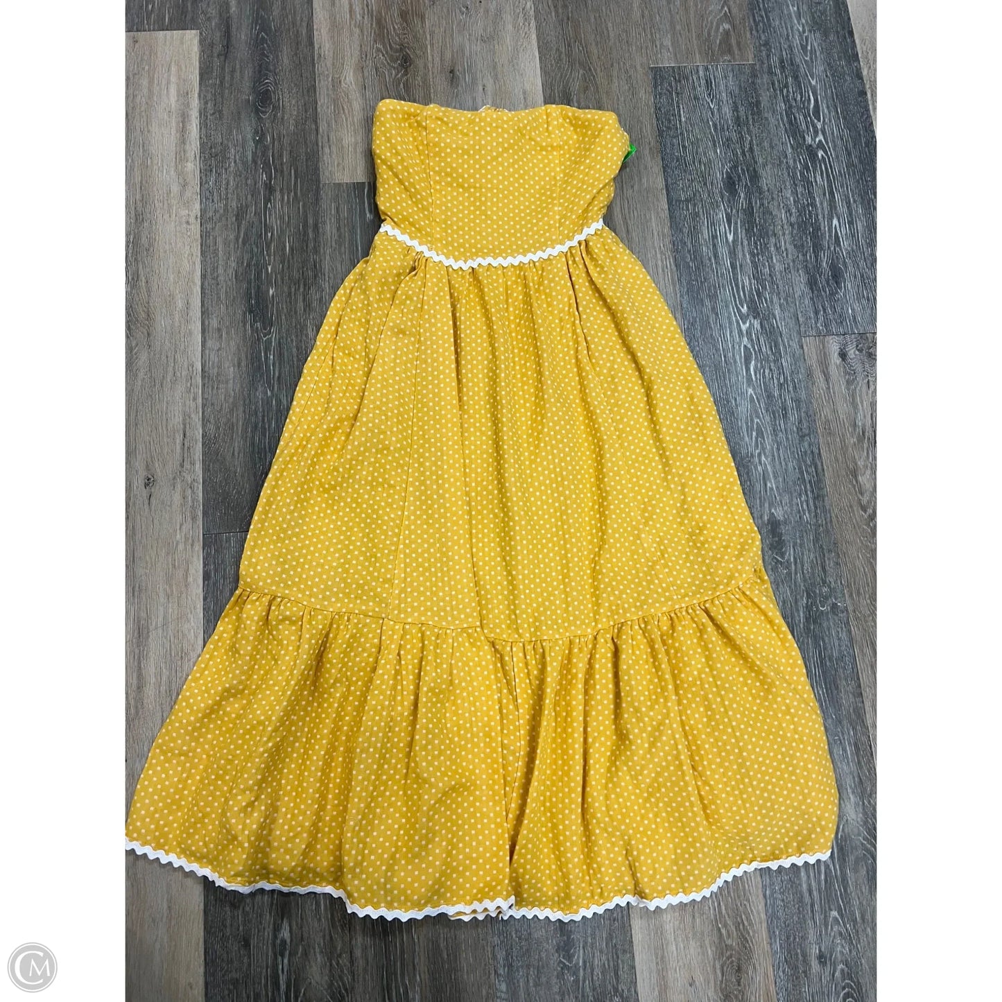 Dress Casual Maxi By Lulus In Yellow, Size: Xxs