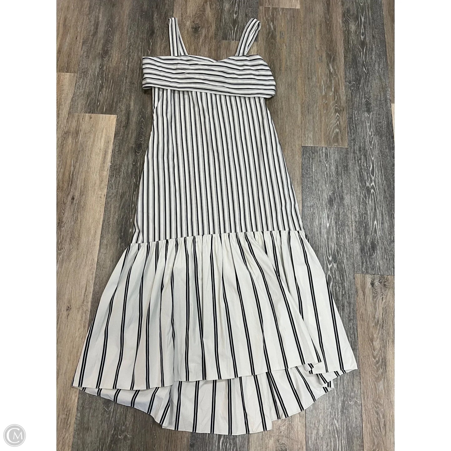 Dress Casual Maxi By Theory In Striped Pattern, Size: S
