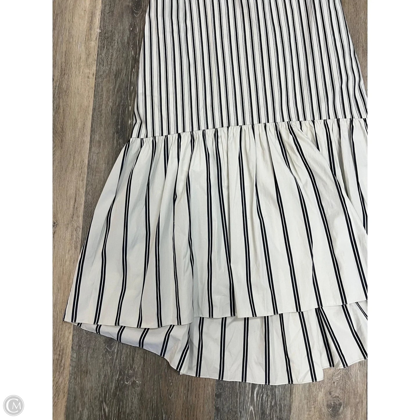 Dress Casual Maxi By Theory In Striped Pattern, Size: S
