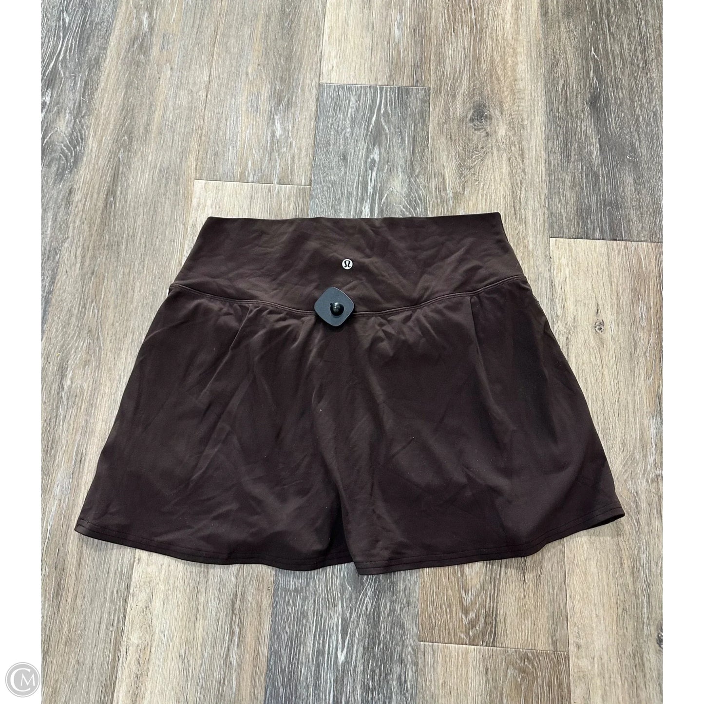 Athletic Skort By Lululemon In Brown, Size: 14