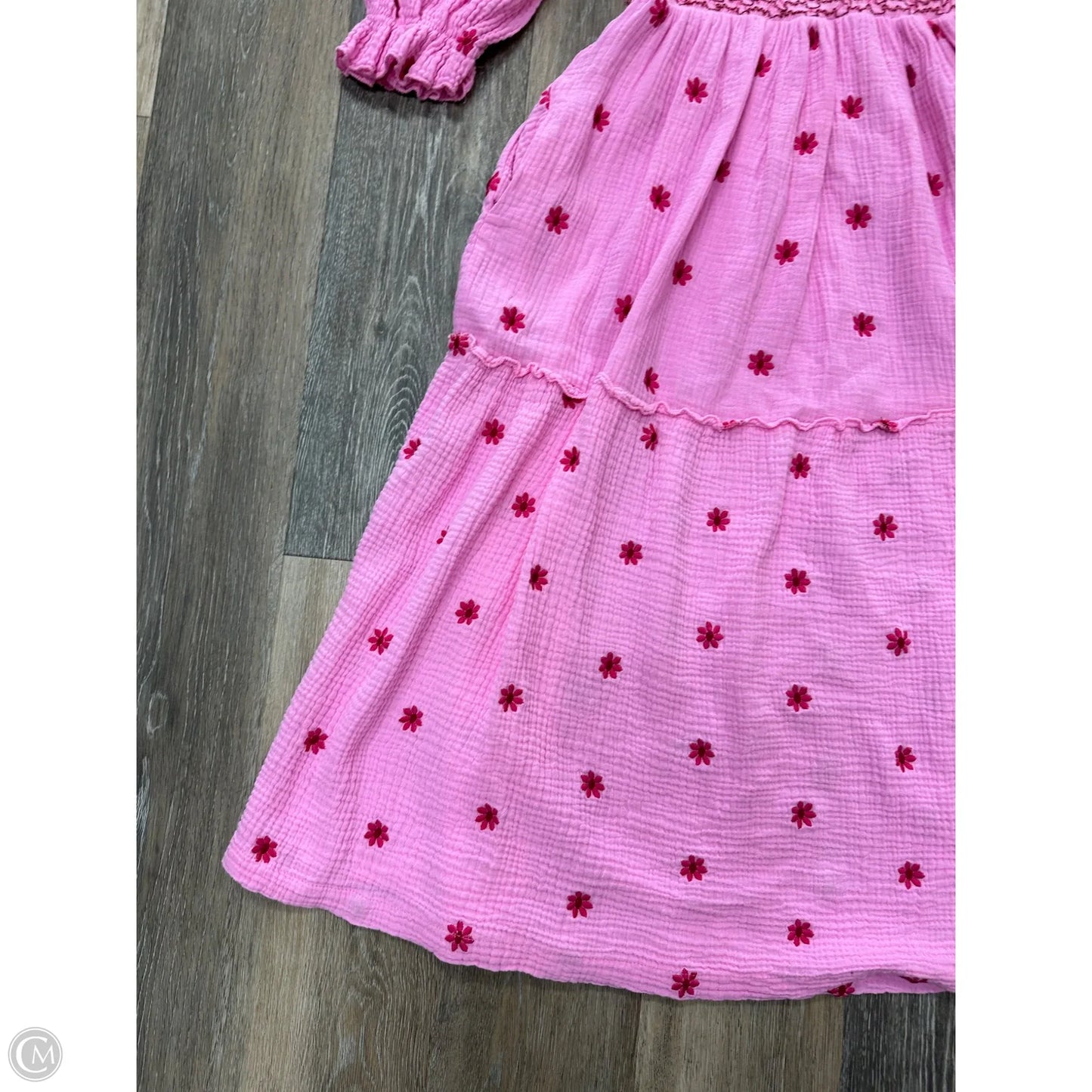Dress Casual Maxi By Clothes Mentor In Pink, Size: L