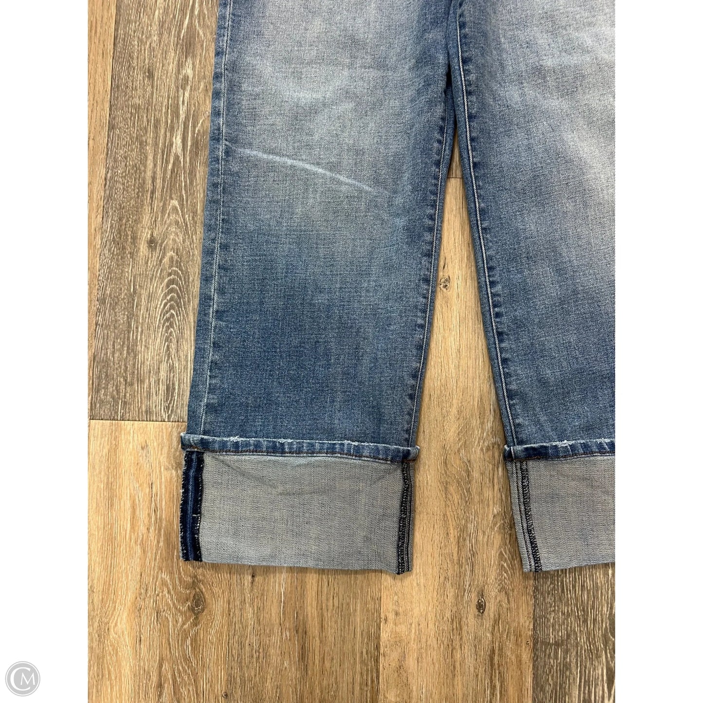 Jeans Wide Leg By Kut In Blue Denim, Size: 4