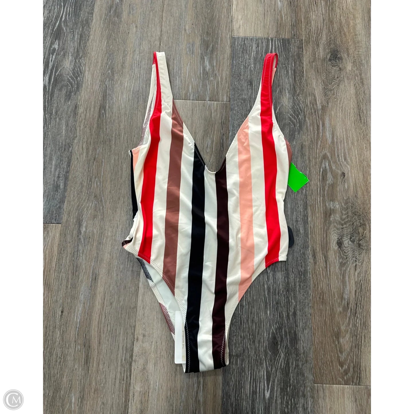 Swimsuit By Solid & Striped In Striped Pattern, Size: Xs