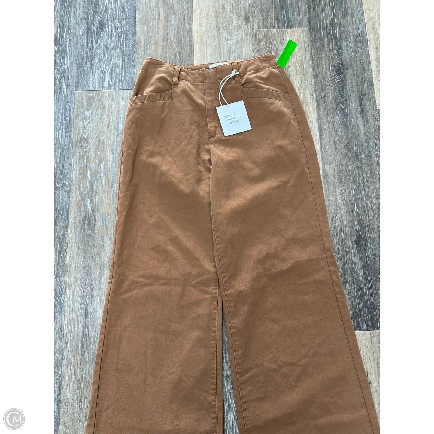 Pants Wide Leg By Pistola In Tan, Size: S