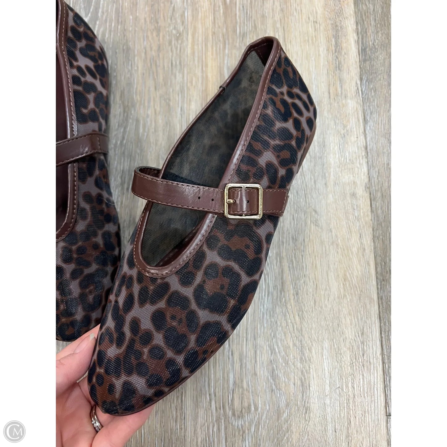 Shoes Flats By Camila Coelho In Animal Print, Size: 8