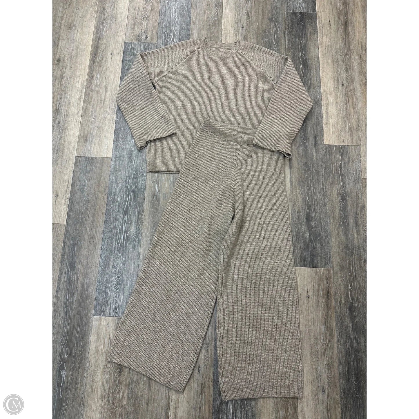 Lounge Set Pants By Cmc In Tan, Size: M