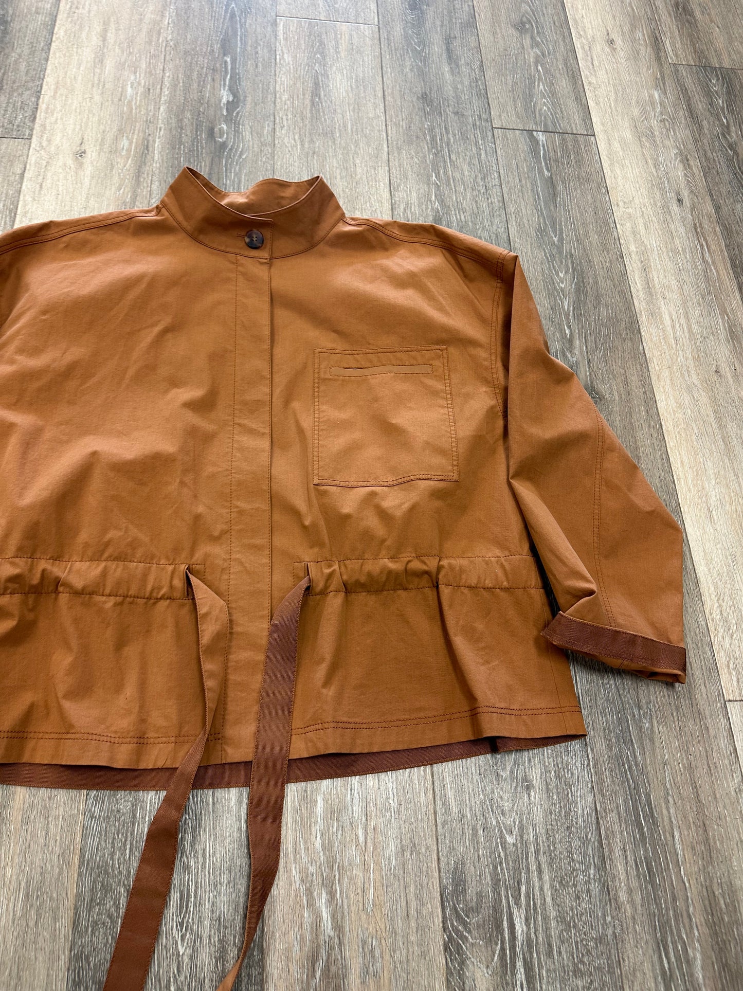 Tan Jacket Designer Lafayette 148, Size Xl