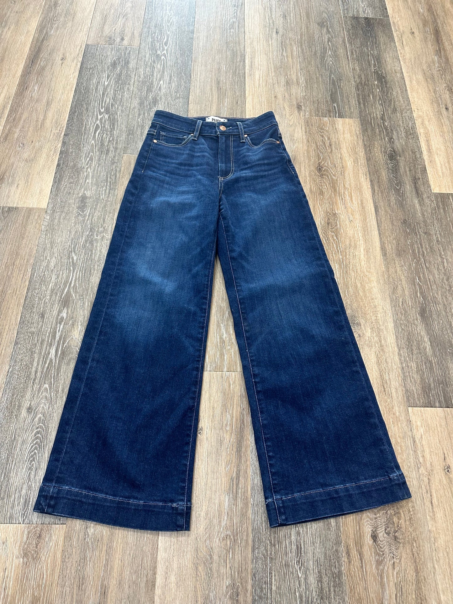 Blue Denim Jeans Designer Paige, Size 0