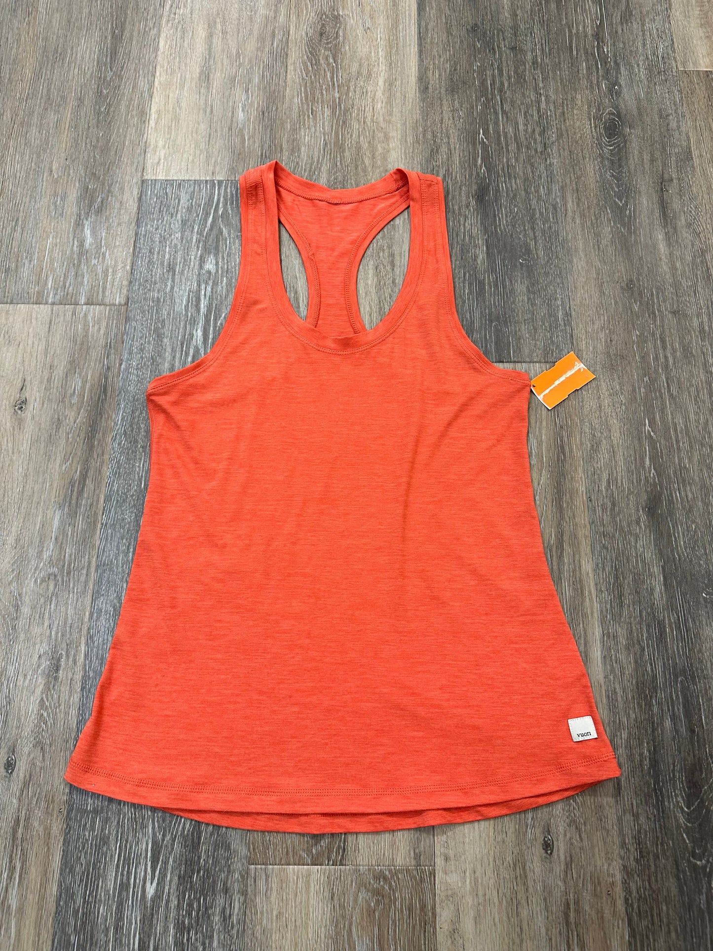 Athletic Tank Top By Vuori In Orange, Size: S