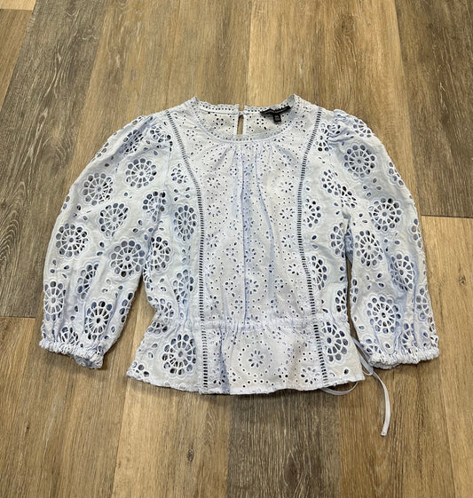 Blouse Long Sleeve By Banana Republic  Size: Xs