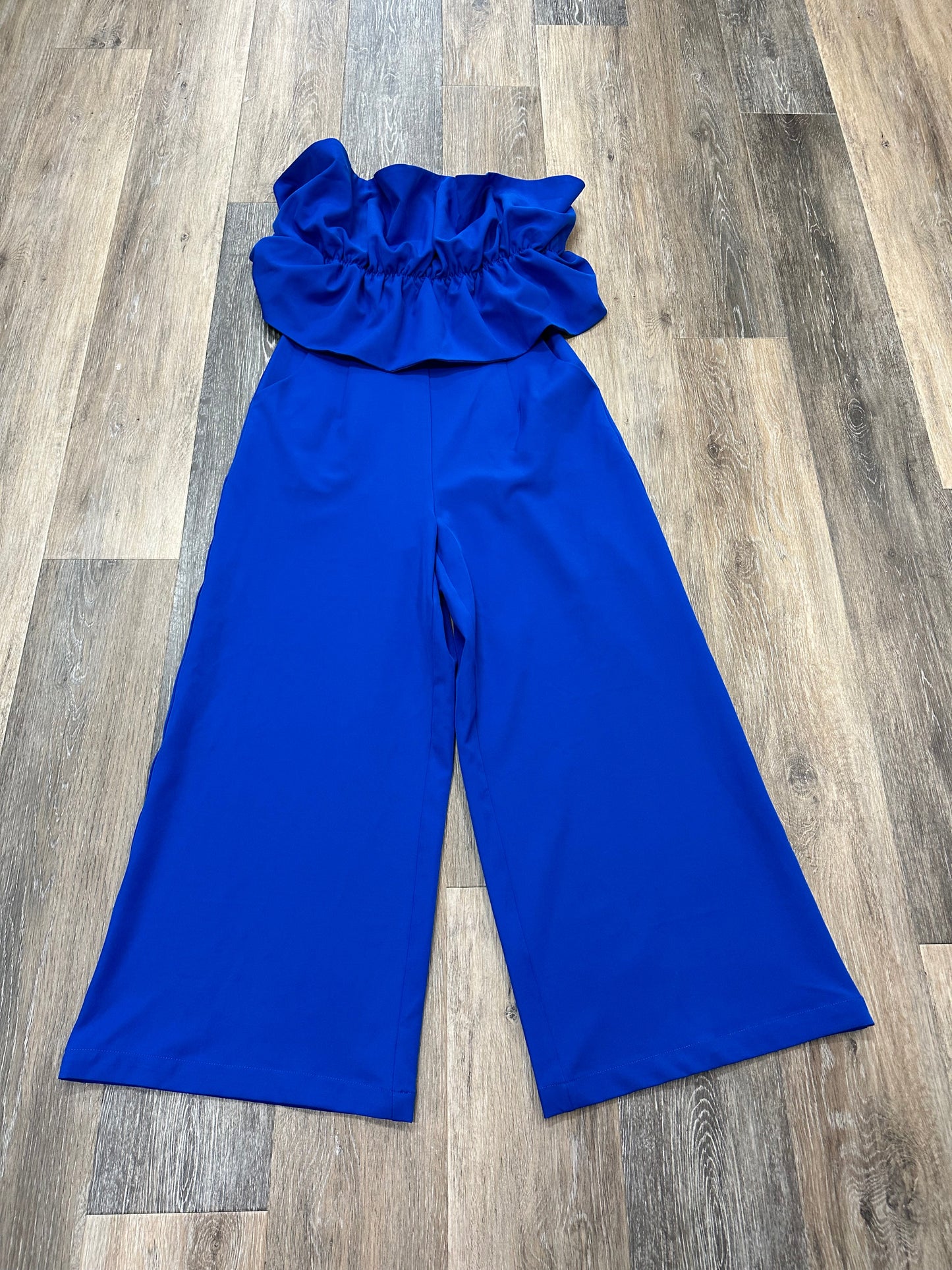 Blue Jumpsuit Sugar Lips, Size Xs