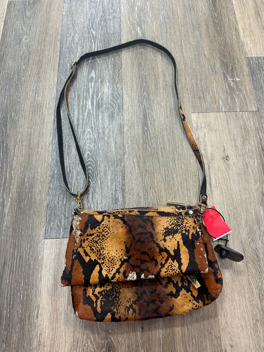 Animal Print Crossbody Designer Hammitt, Size Medium