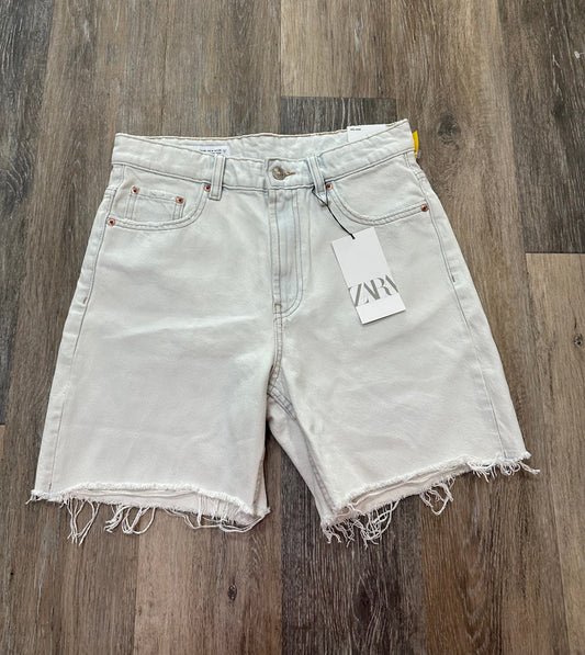 Shorts By Zara In Blue Denim, Size: 4