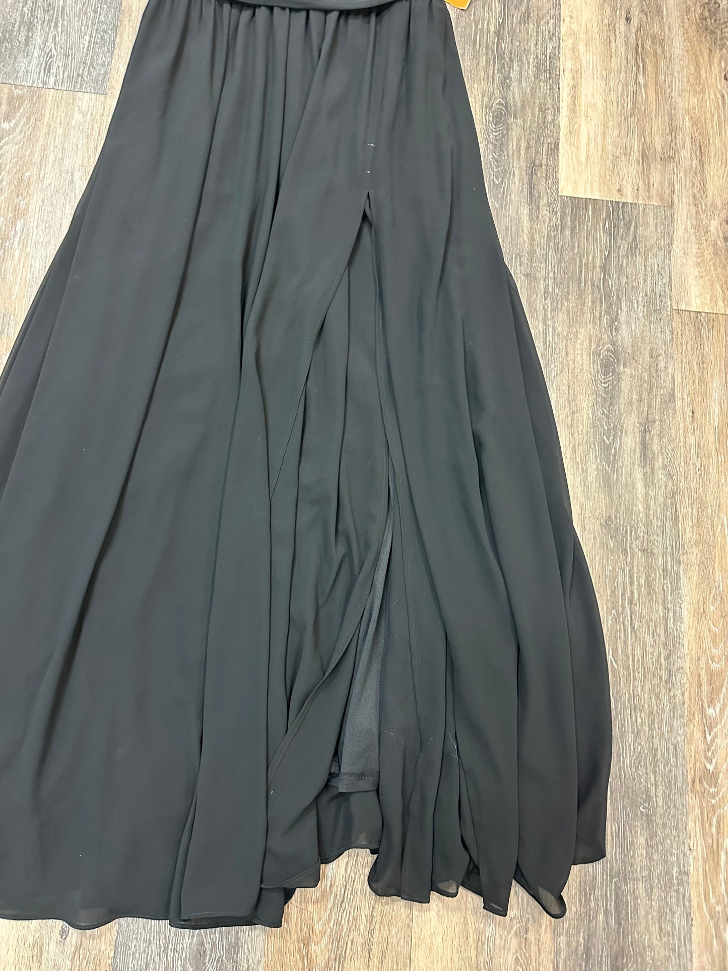 Dress Party Long By Lulus In Black, Size: L