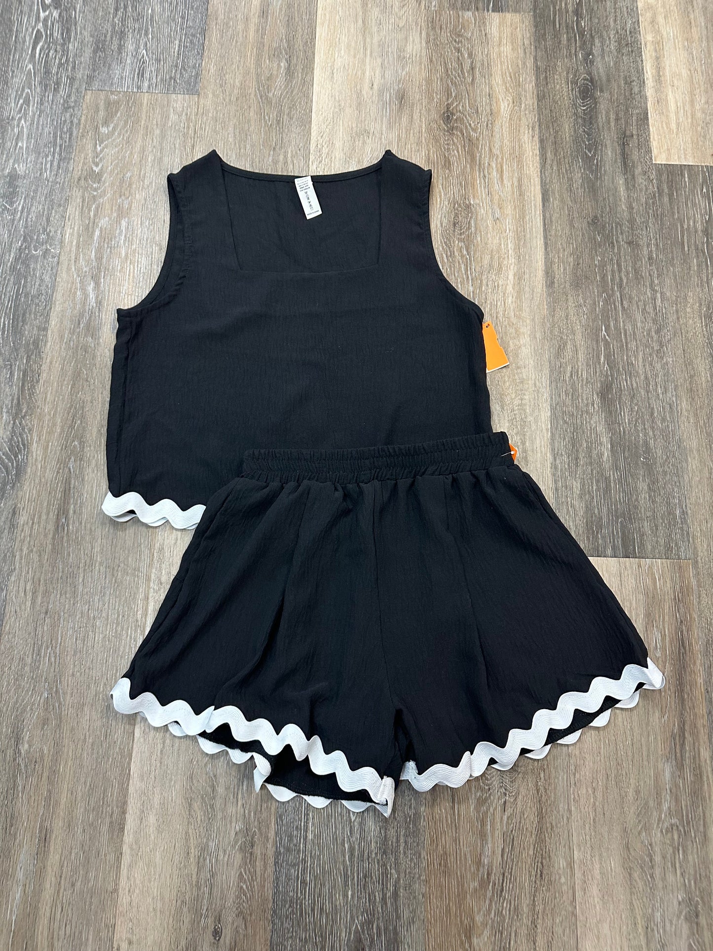 Shorts Set By B In Black, Size: S