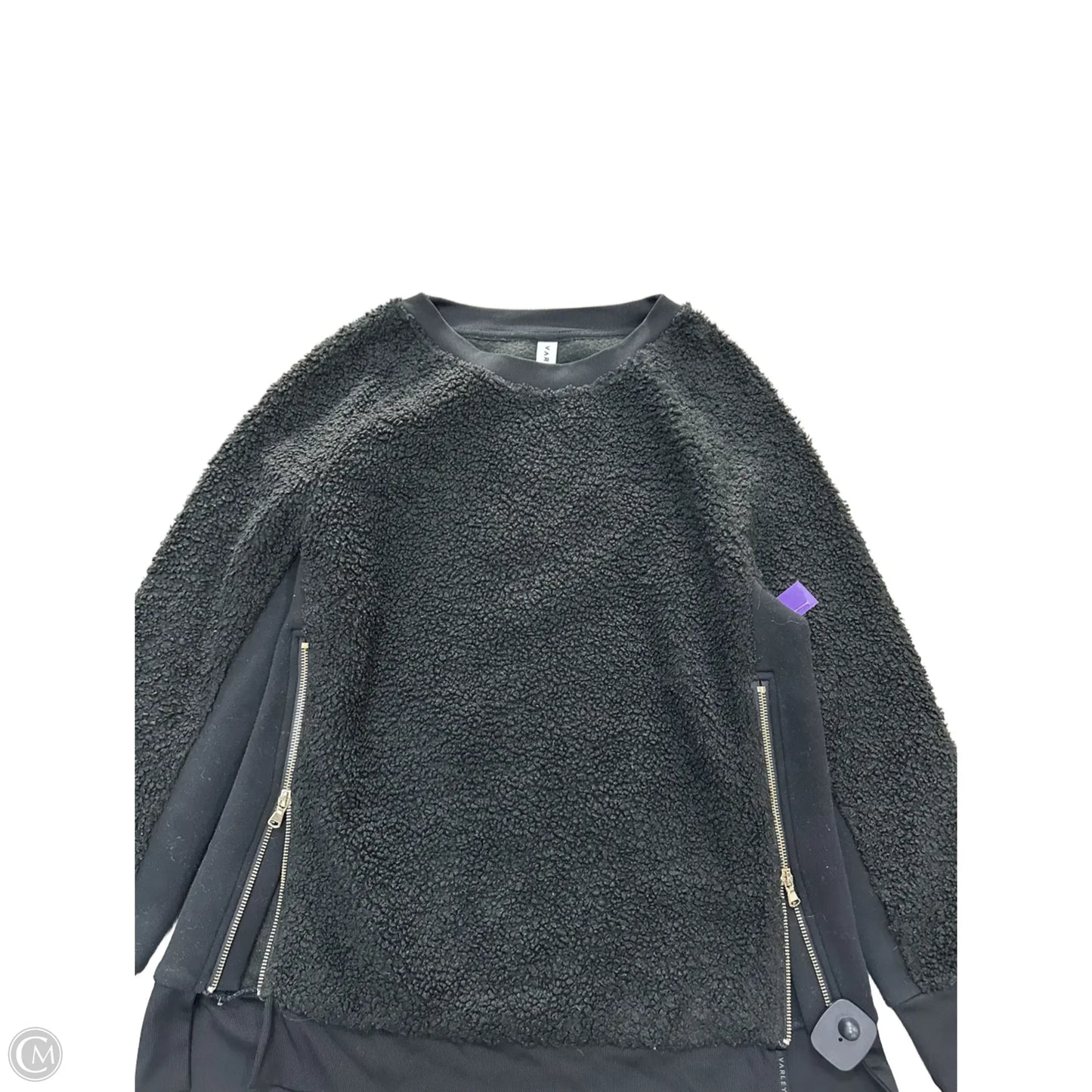 Sweatshirt Crewneck By Varley In Black, Size: S