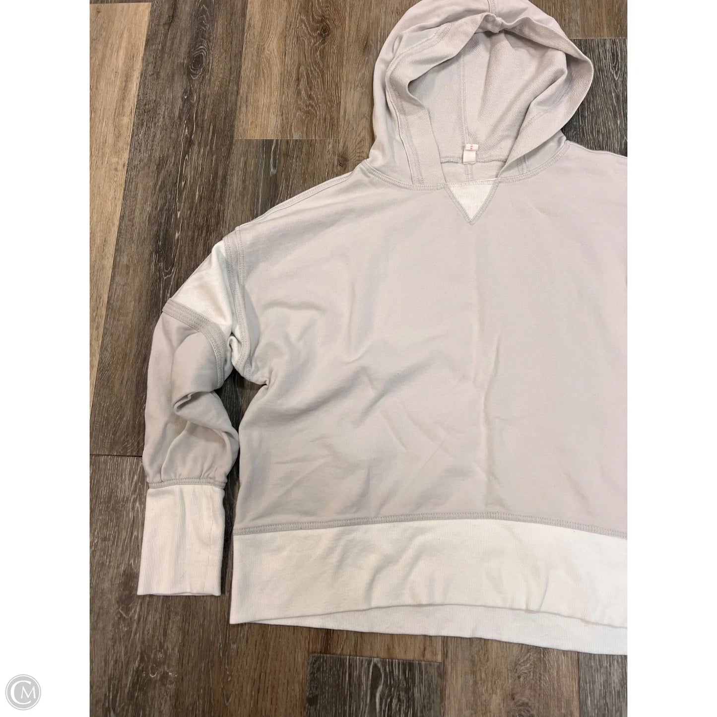 Sweatshirt Hoodie By Daily Practice By Anthropologie In Grey, Size: S