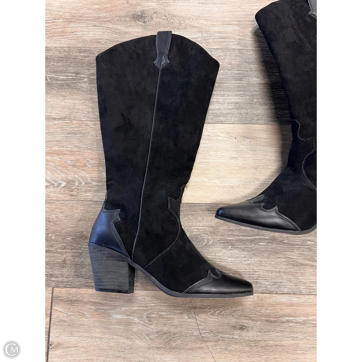 Boots Western By Arula In Black, Size: 9