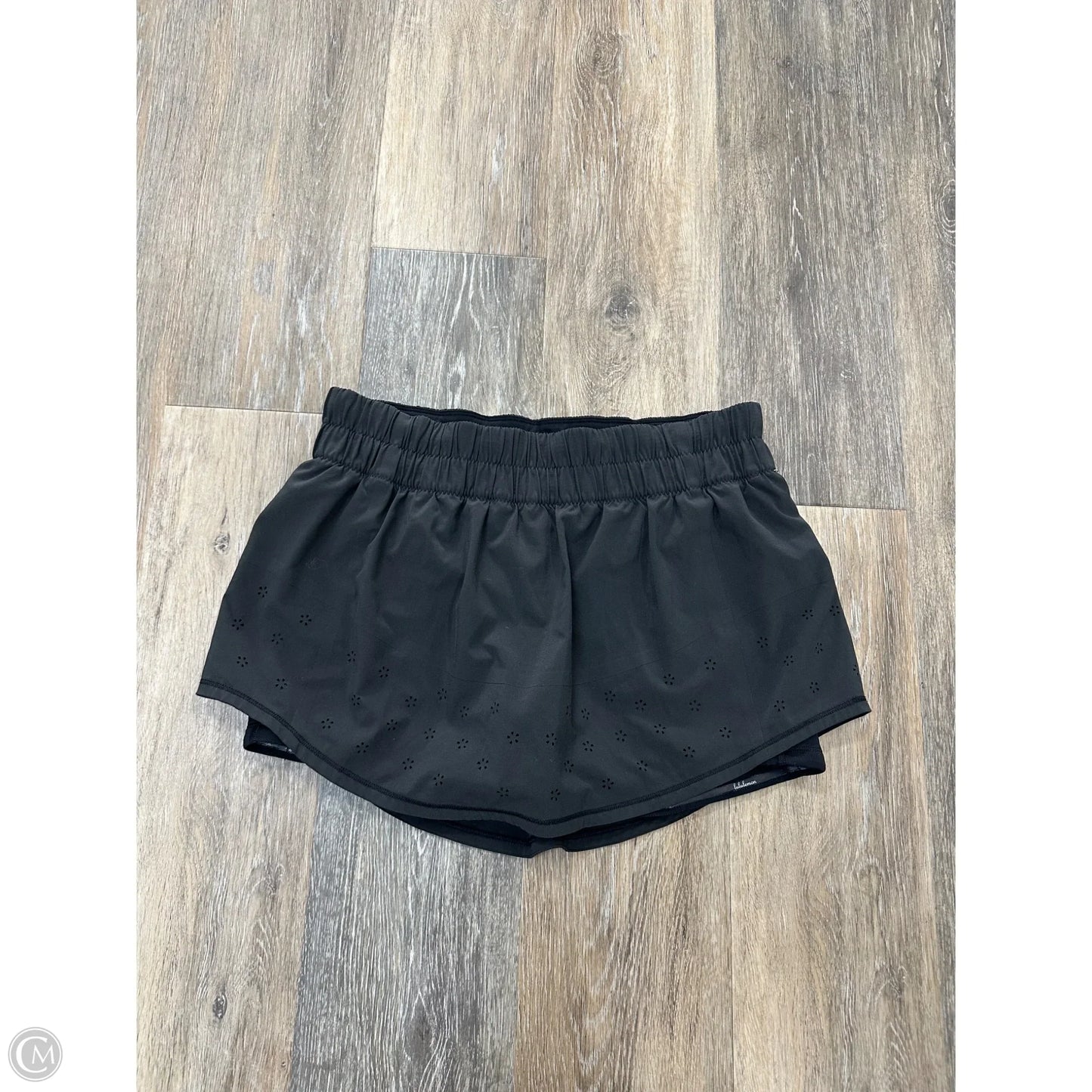 Athletic Skort By Lululemon In Black, Size: 6