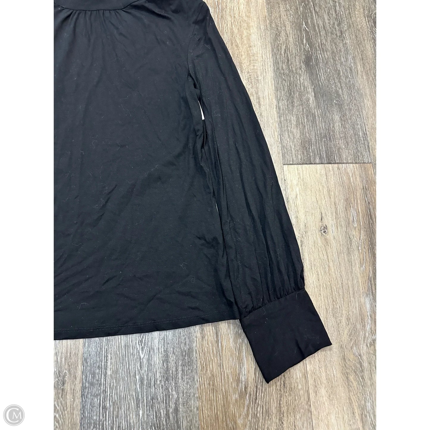 Blouse Long Sleeve By Trina Turk In Black, Size: S