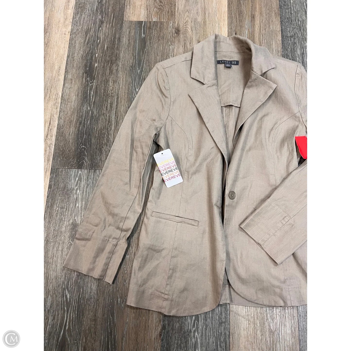 Blazer By Level 99 In Tan, Size: S