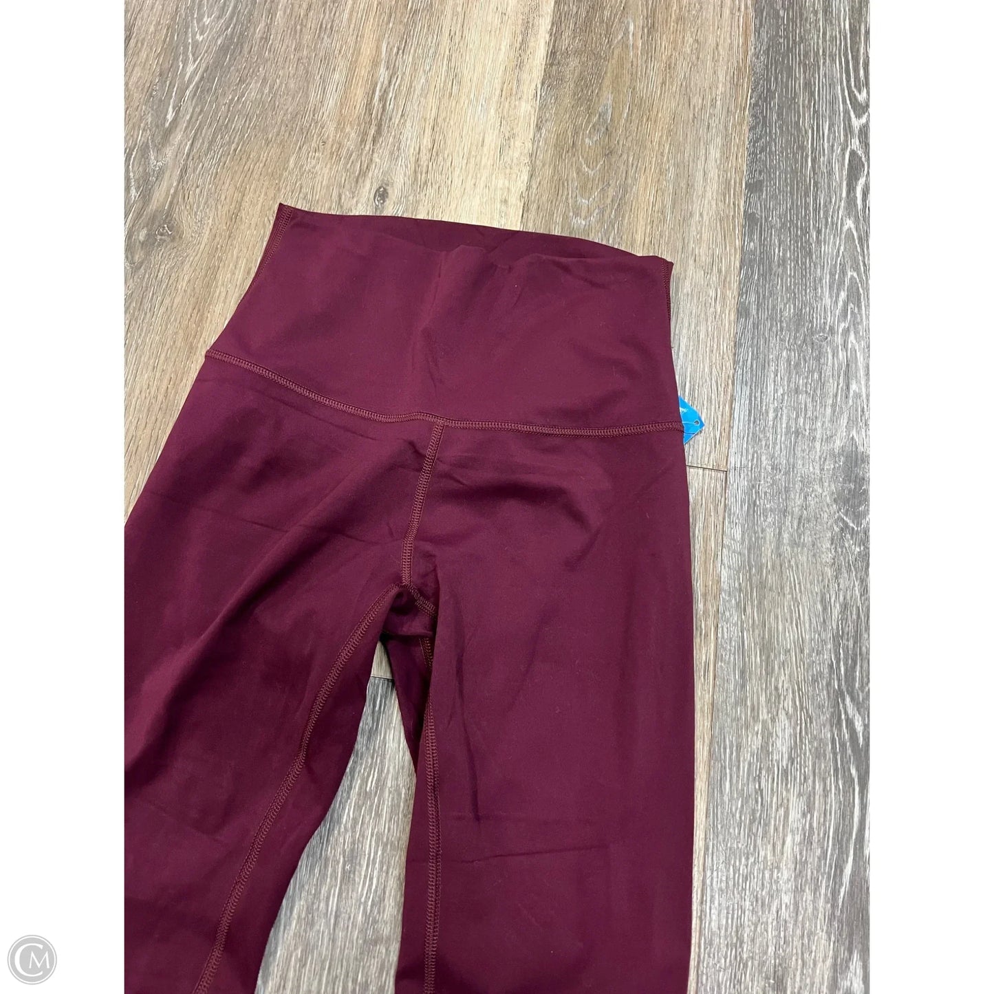 -Athletic Pants By Lululemon In Maroon, Size: 4