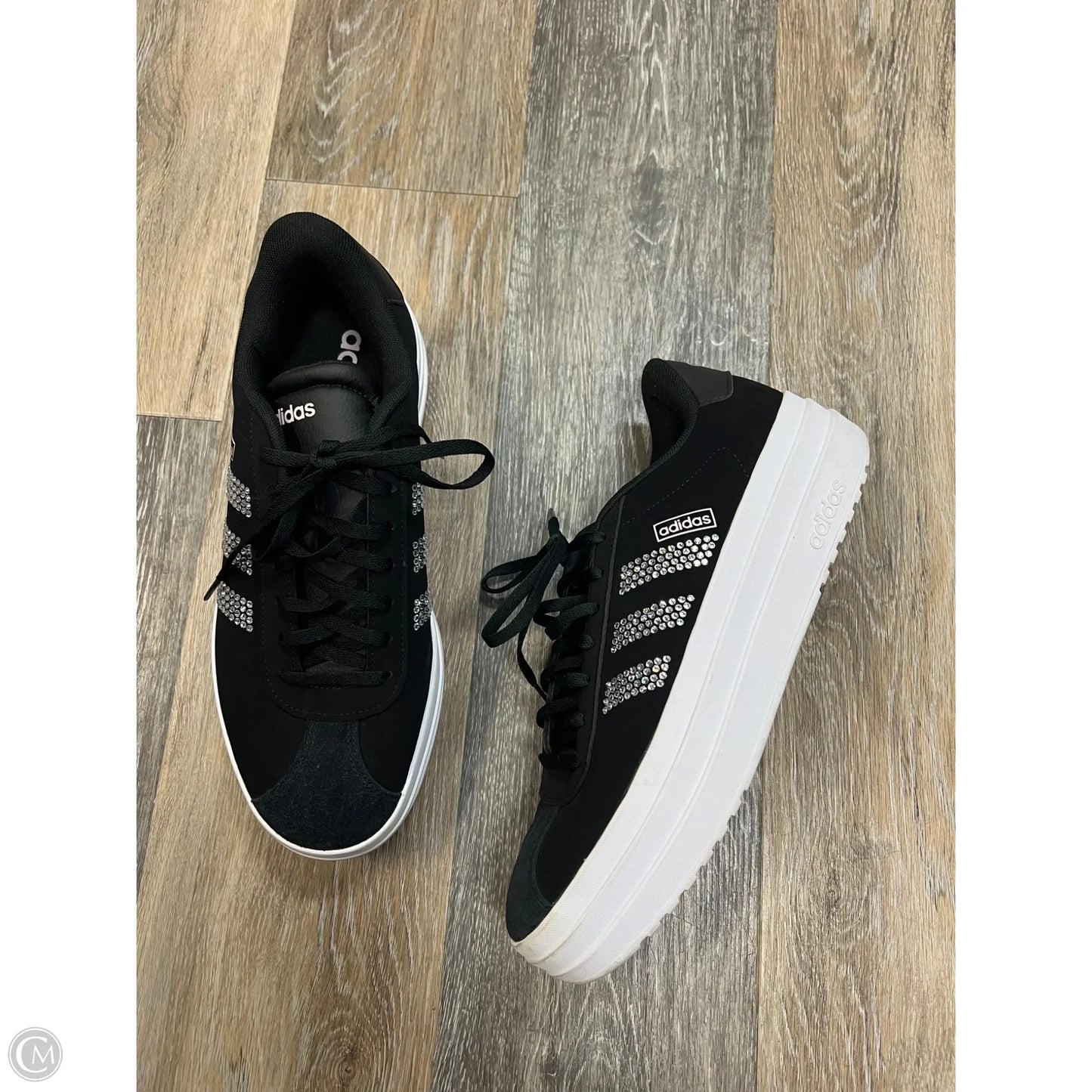 Shoes Athletic By Adidas In Black, Size: 10