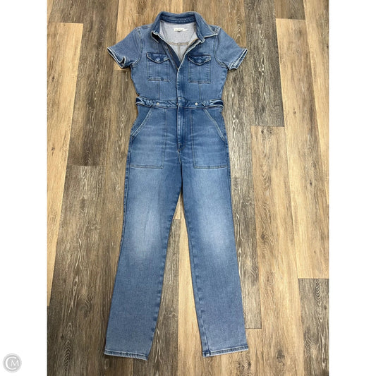 Jumpsuit By Good American In Blue Denim, Size: L