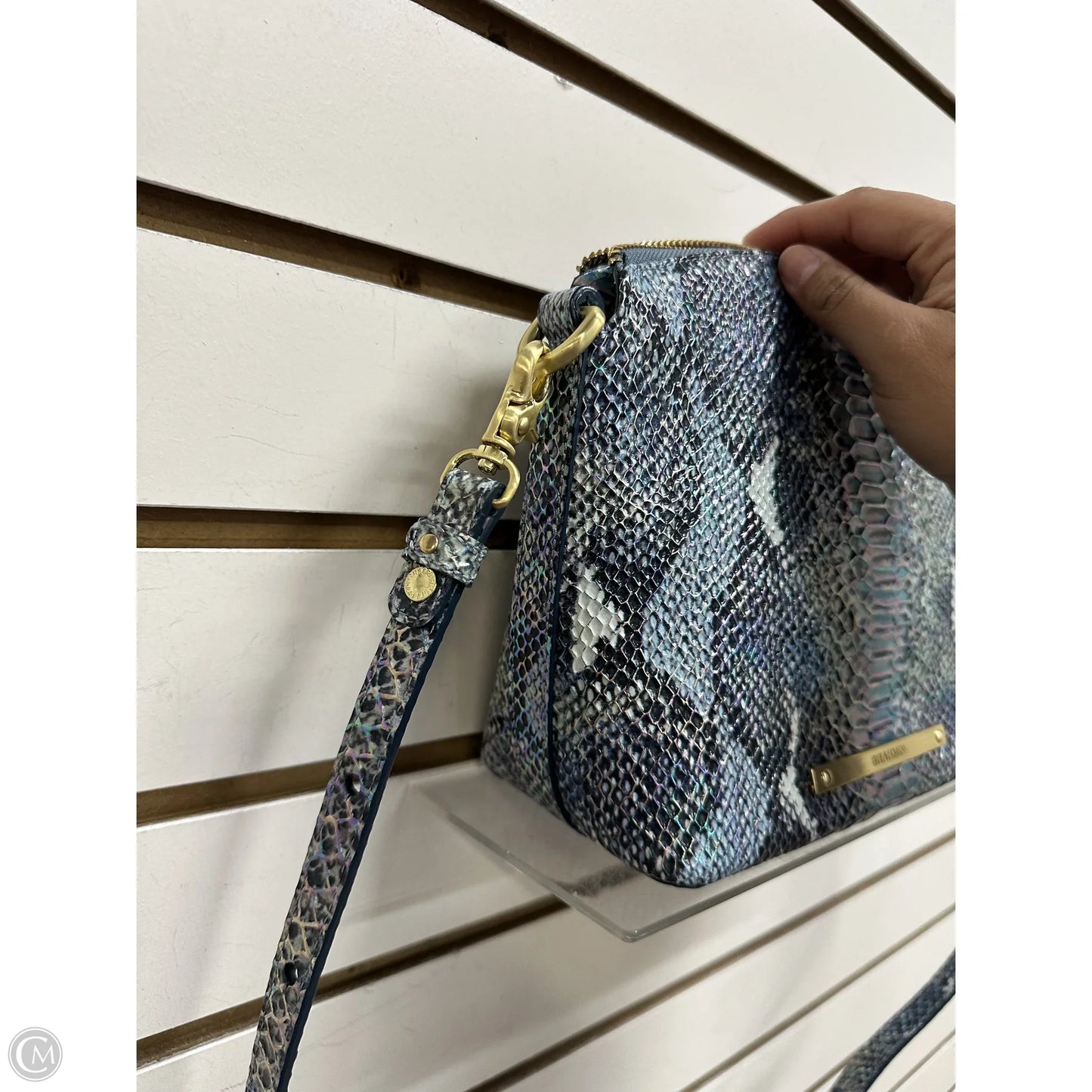 Handbag Designer By Brahmin, Size: Small