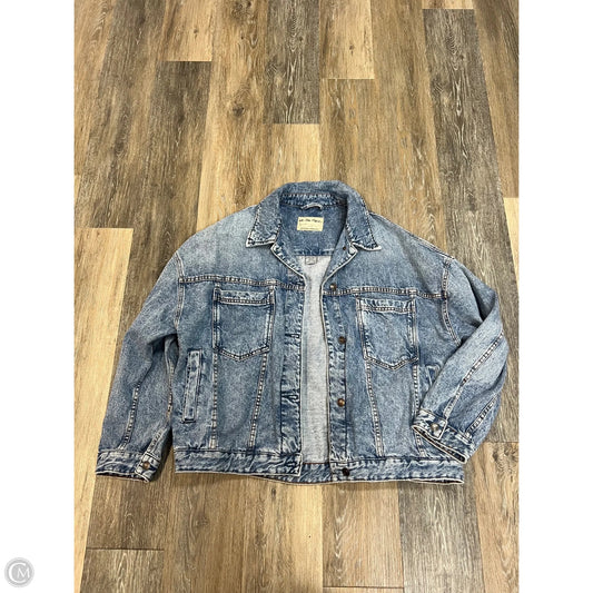 Jacket Denim By We The Free In Blue Denim, Size: L