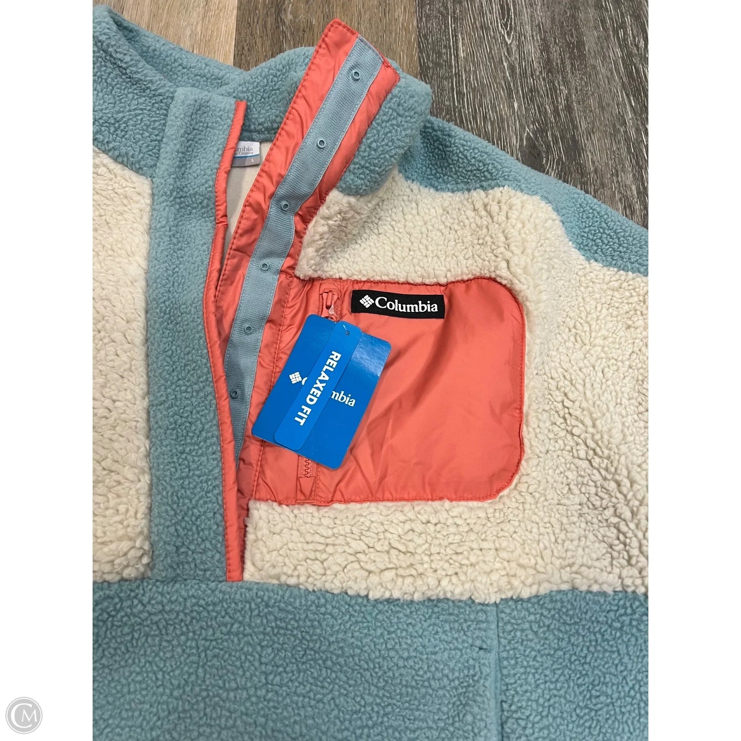 -Athletic Fleece By Columbia In Blue, Size: L