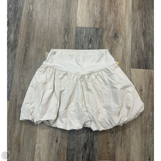 Athletic Skort By Aerie In Cream, Size: L