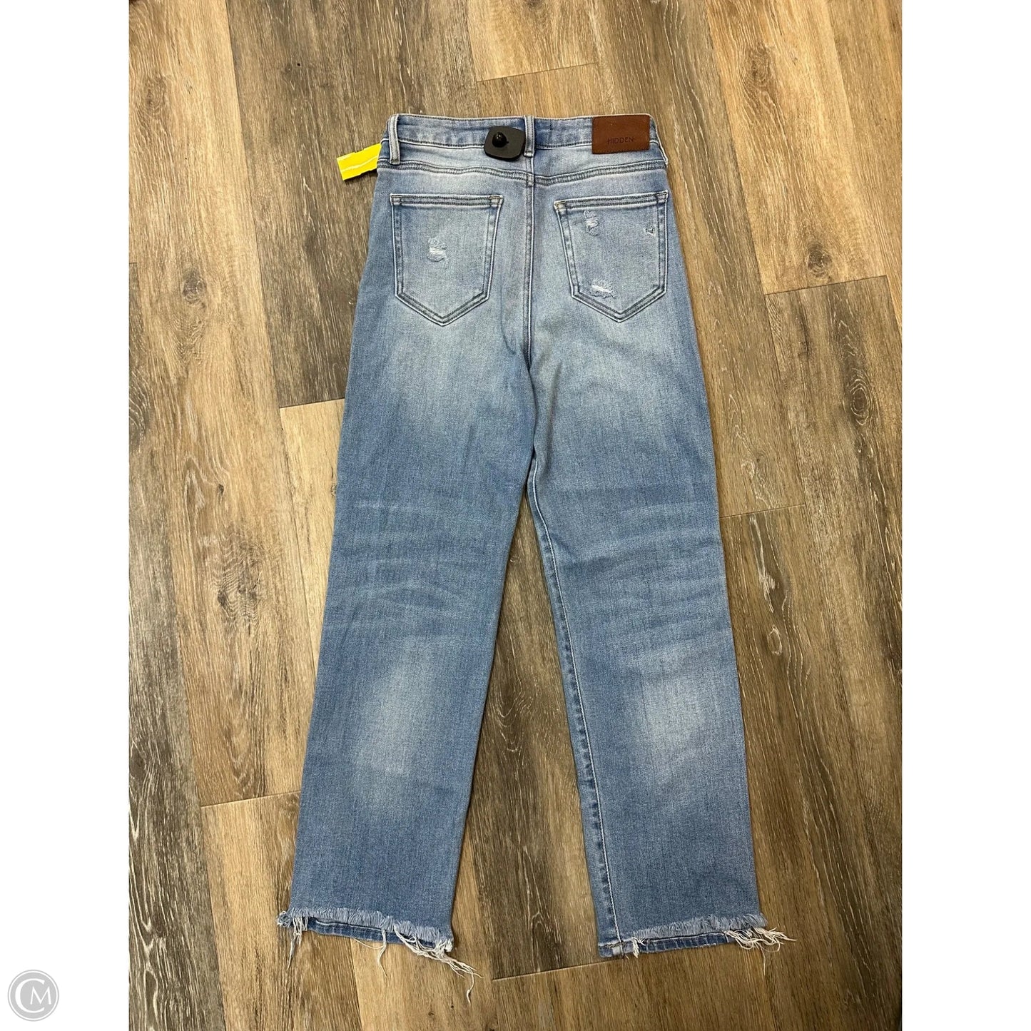 Jeans Straight By Hidden In Blue Denim, Size: 4
