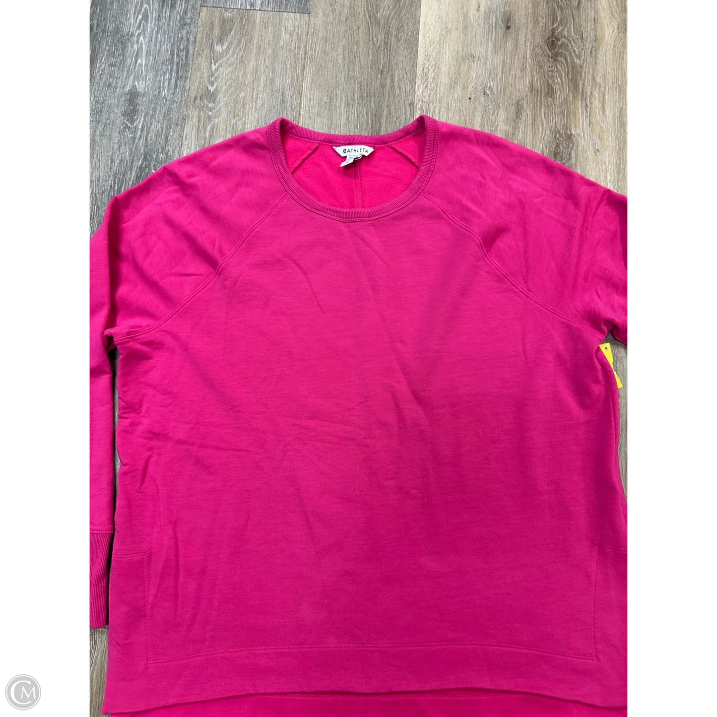 Athletic Sweatshirt Crewneck By Athleta In Pink, Size: Xl